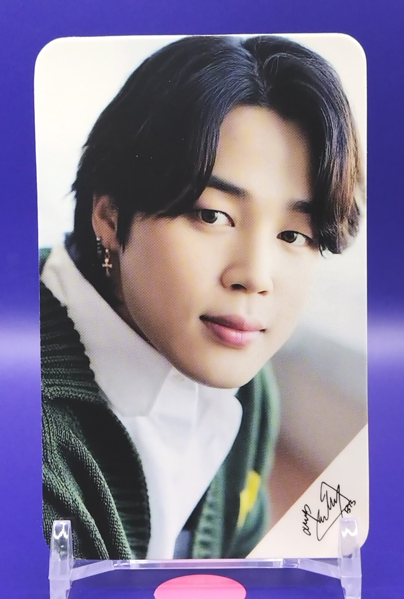 JIMIN BTS Signed Photocard K-POP Goods Photo Card Cards From Japan