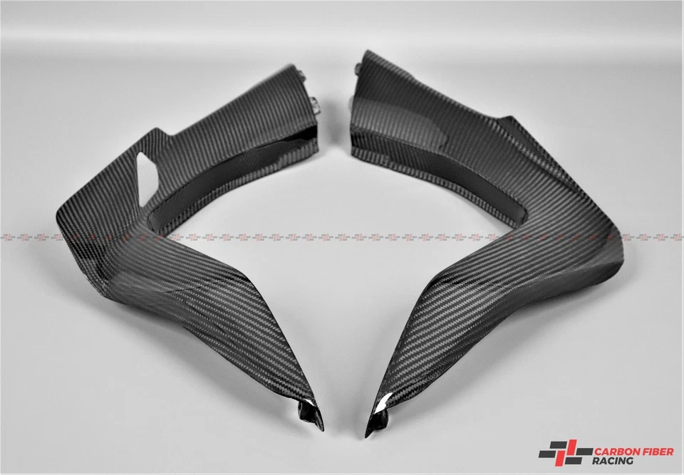 2017-2019 Ducati Multistrada 950, 1200, 1260 Side Panels - 100% Carbon Fiber - Imagem 2 de 3