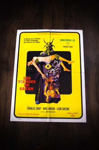 THE DEVIL'S BRIDE French Medium Vintage Movie Poster Original 1968