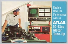 Albuquerque New Mexico, Winrock Chevron Auto Service Advertising, VTG Postcard