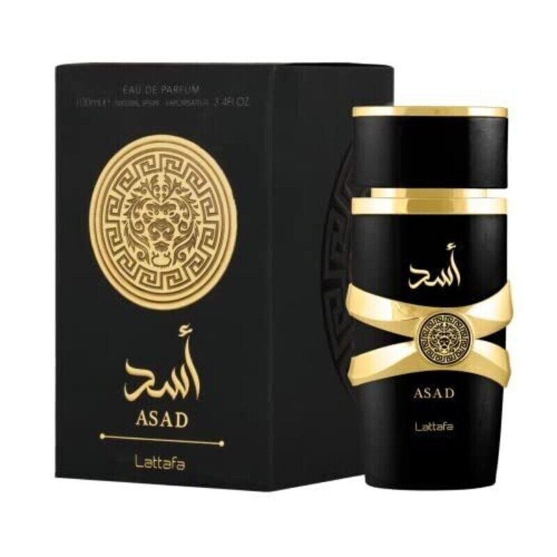 Lattafa Asad By Lattafa 3.4 EDP Perfume Cologne Unisex New in Box 🥇Hot sales🥇