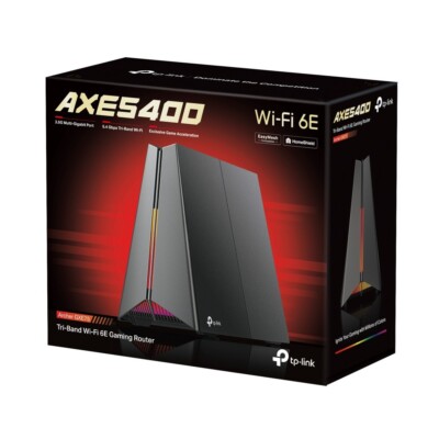 TP-Link Archer GXE75 AXE5400 Tri-Band Wi-Fi 6E Gaming Router 2.5G