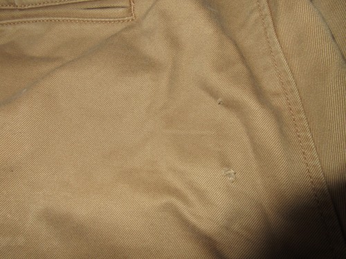 J.Crew Chino Pant in River Brown Dark Khaki W33 L34 Style 770 Straight - Picture 8 of 9