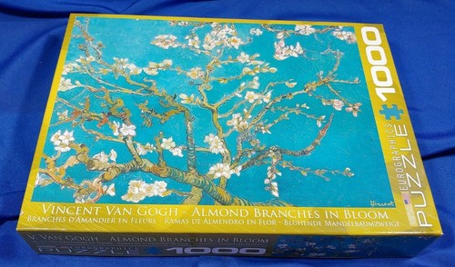 LOT 3 VINCENT VAN GOGH Art Puzzles Starry Night Almond Branches in Bloom Gallery - Picture 8 of 10