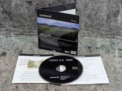  Works  Garmin Topo US 100K DVD Maps Version 4, Covers US/AK/HI/PR