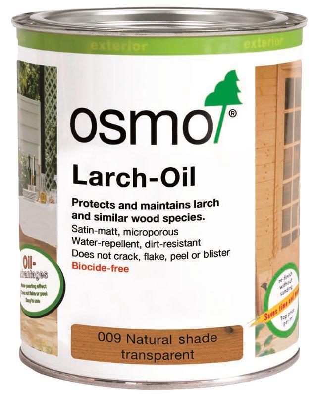 Osmo Wood / Decking  Oil Larch Natural Shade Transparent 009 750ml