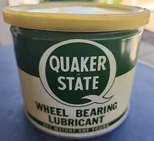 Vintage Quaker State Super Fine Wheel Bearing Grease. 
