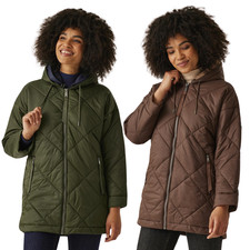 Regatta Womens Emilia Hooded Outdoor Warm Winter Padded Jacket Coat
