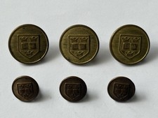 Oxford University Old Buttons 21mm & 13mm.