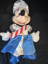12  DISNEY PARKS AMERICANA PATRIOTIC MINNIE PLUSH CCOLLECTION