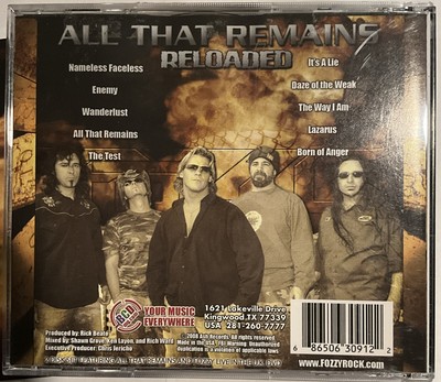 Fozzy - All That Remains CD/DVD 2008 Ash Records - ASH 2005 CD [2