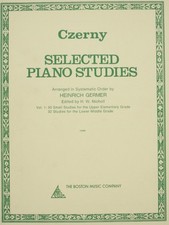 Selected Piano Studies - Volume 1 Classical Piano Technique Book for Stude...