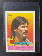 1989 Topps Yearbook Stickers Dennis Eckersley (#238 Eddie Murray)!!!