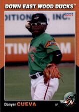 2023 Down East Wood Ducks Choice #22 Danyer Cueva Venezuela VZ NM Baseball Card