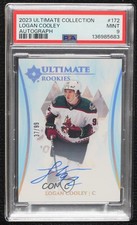 2023-24 Ultimate Collection Rookies 37/99 Logan Cooley #172 PSA 9 MINT Auto 0dn3