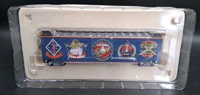 BACHMANN HAWTHORNE VILLAGE HO SCALE USMC BOX CAR MARINE DEVIL DOGS