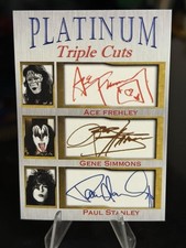 Platinum Triple Cuts Kiss Ace Frehley, Gene S...