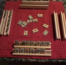 Vintage Craft Master Mah Jong Travel set