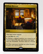 Urban Retreat Marvel Spider-Man #0187 Land MTG Near Mint