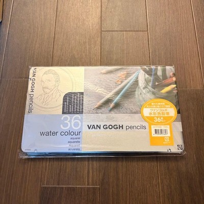 Van Gogh Watercolor Pencils, 36 Color Set, Light Resistant/Recommended for Adult
