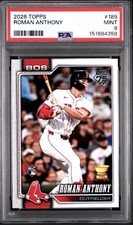 2026 TOPPS #189 ROMAN ANTHONY ROOKIE RC PSA 9