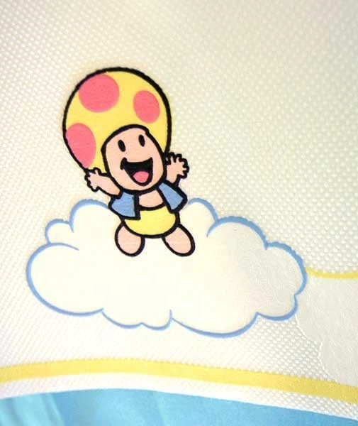 Vintage 1989 Nintendo Princess Peach Wall Border Mario Bros Kids Wallpaper - NOS image 3