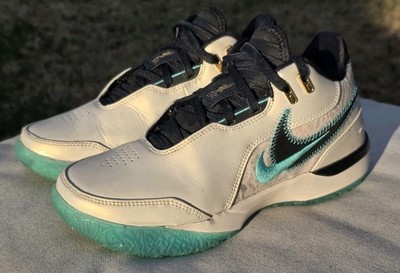 Nike LeBron Witness 4 Liverpool FC Mens Basketball Shoes Size 10 White Teal