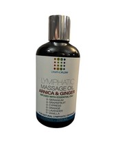 Lymphatic Drainage Massage Oil with Arnica  Ginger, 8.5 Oz