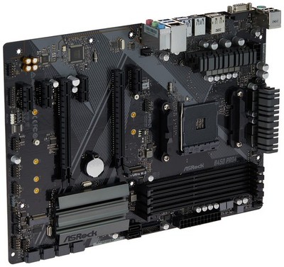 ASRock B450 Pro 4 R2.0, AMD B450-Mainboard - Sockel AM4, 90-MXBEE0-A0UAYZ