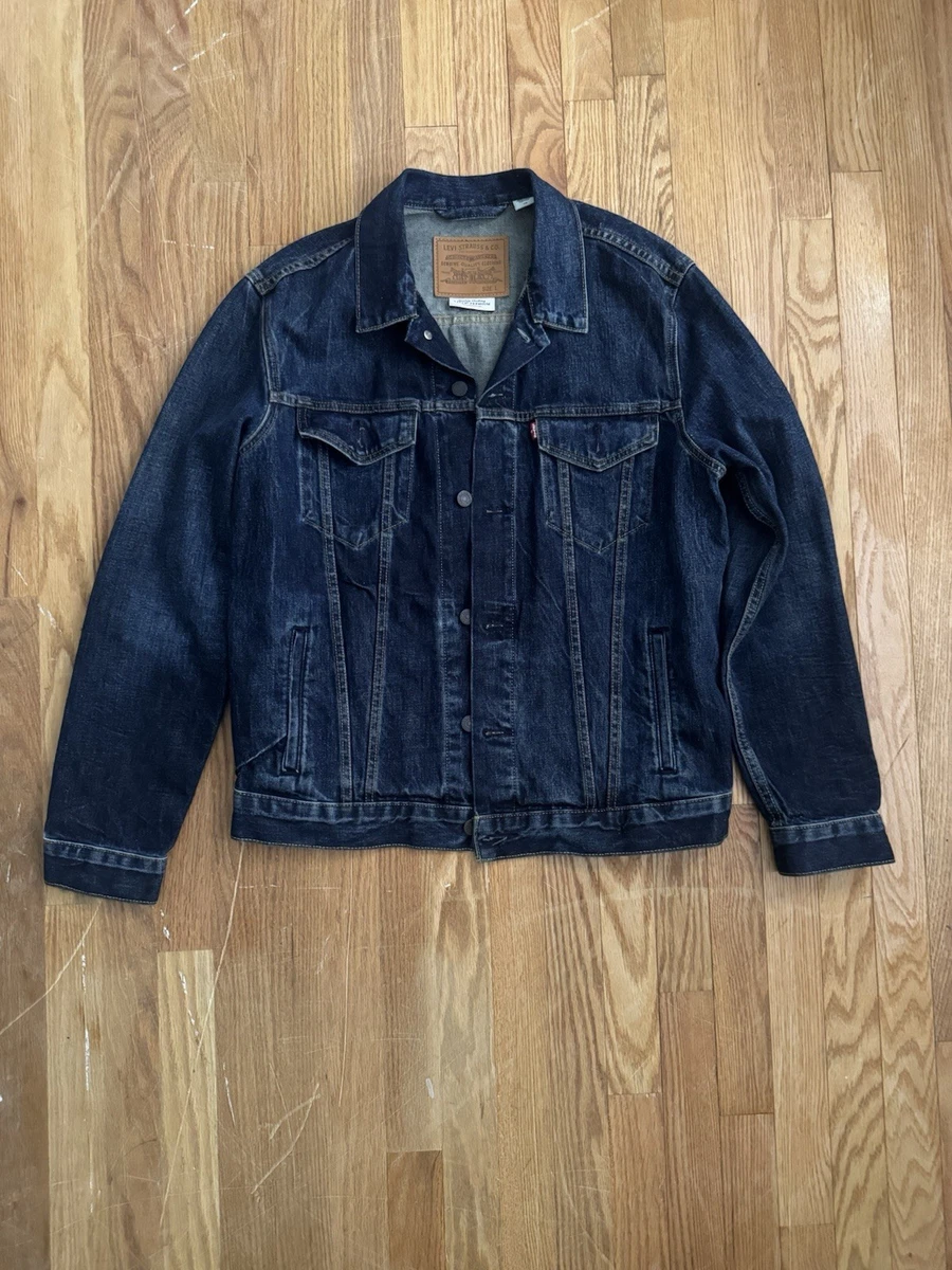 vintage mens levi jean jacket products for sale | eBay