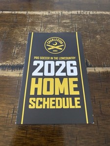 Charleston Battery 2026 USL Championship Pocket Schedule 