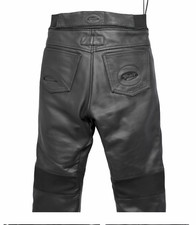 Held Vanessa II Damen Motorradlederhose Leder schwarz Gr. 38 mit Protektoren