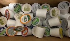50/PACK -Coffee/Tea Variety Sampler Pack- Assorted K-Cup Pods Keurig Bulk Pack