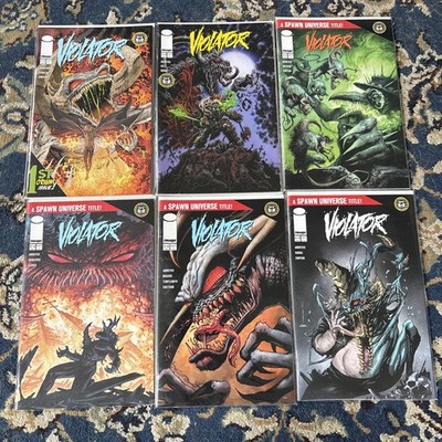 VIOLATOR ORIGIN #1-6 - Complete Series Set Comic Lot (Image 2024) SPAWN 