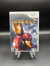 Iron Man (Nintendo Wii, 2008) Complete w/ Manual - Tested Working