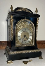 Parkinson & Frodsham London Royal Exchange English Fusee Bracket Library Clock