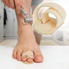 10pcs Hammer Toe Straightener Hammer Toe Splints Broken Toe Wraps Toe Corrector