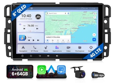 Eonon 8Core Android 13 6+64 Car Radio GPS Nav For GMC Yukon Sierra Acadia Savana
