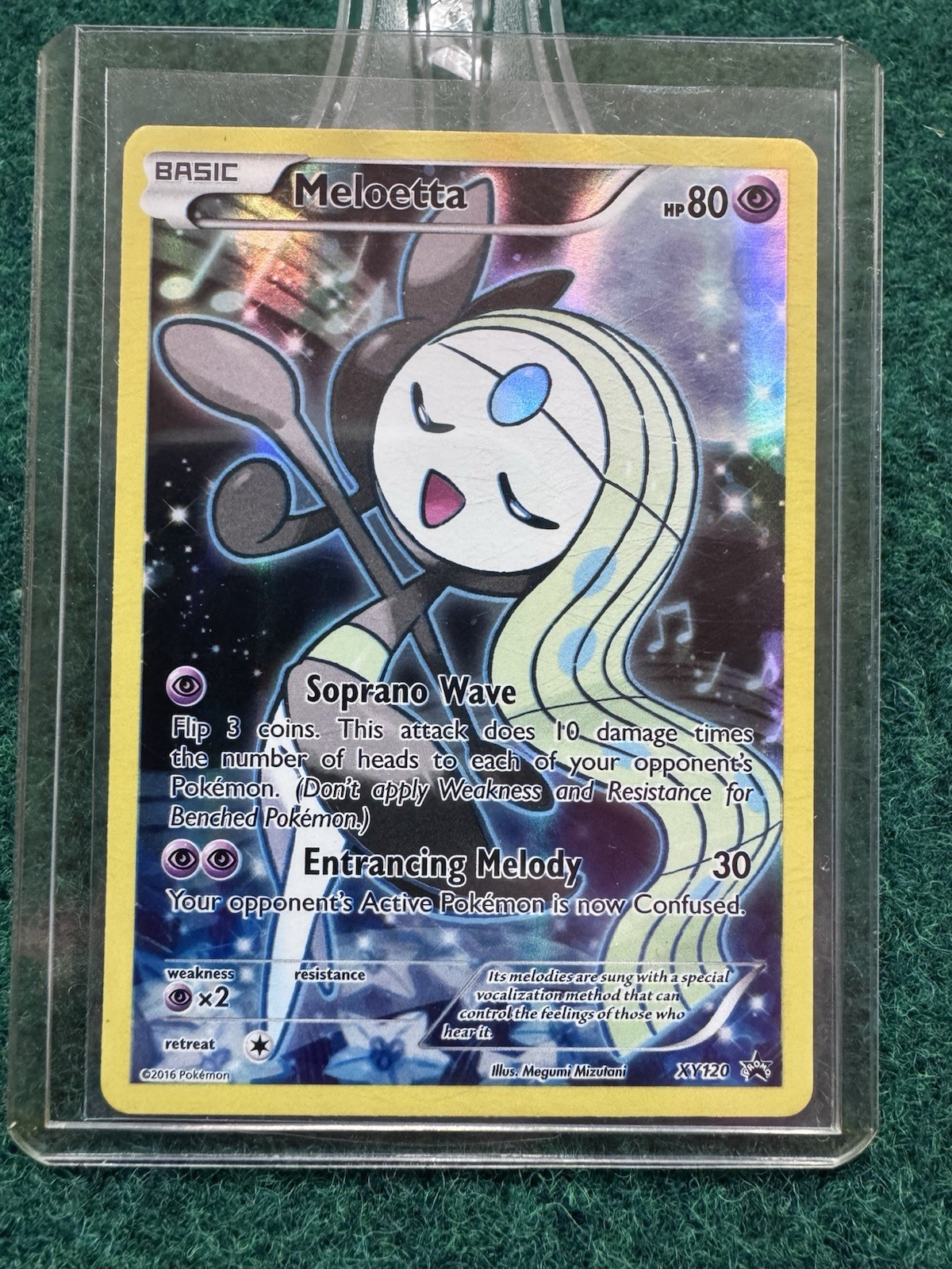 Pokemon XY Promos XY120 LP Meloetta
