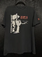 Vintage Cowboy Bebop 2000 Spike Siegel Tshirt ODM Y2K Missing Tag M *READ*