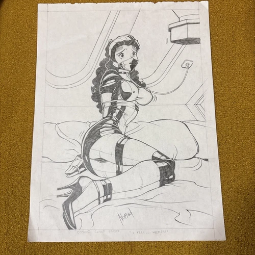 Pencil Sketching By John Saton Aka NOMad Of Dark Horse Comics 1 Of 1