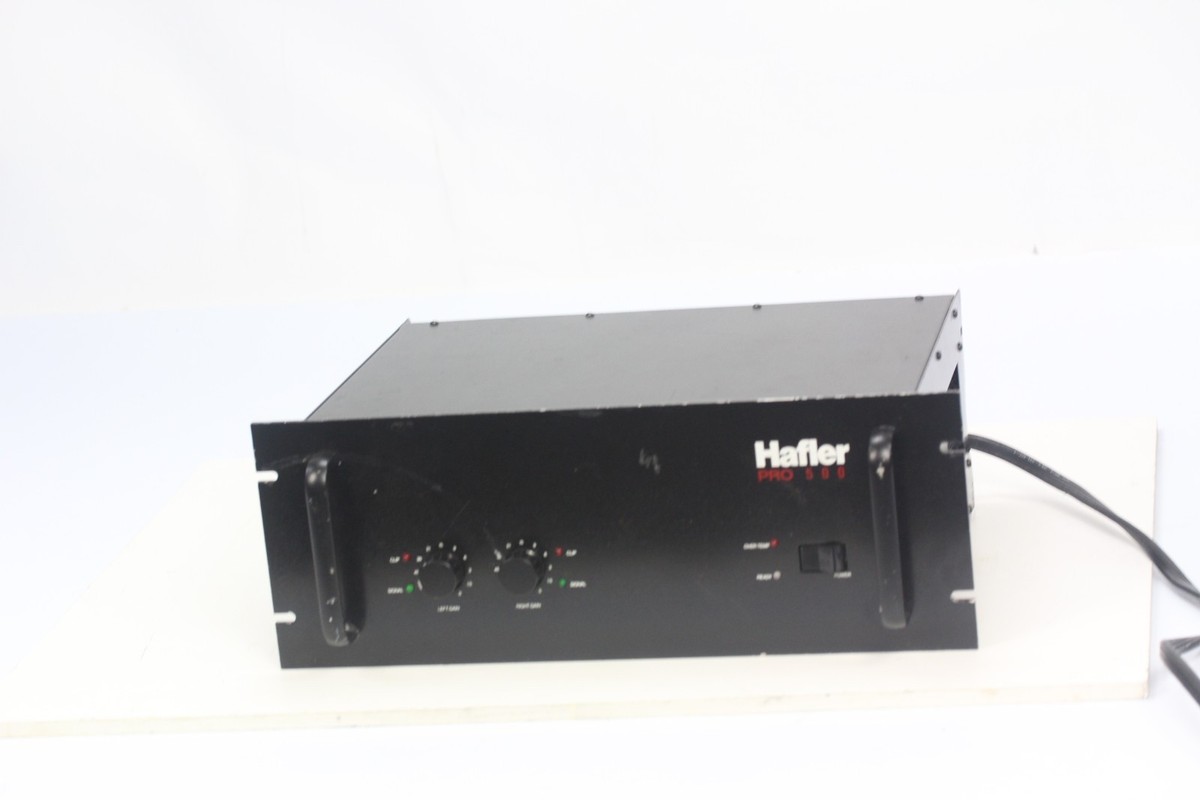 Hafler P500 Pro 500 Power Amplifier Amp stereo audiophile