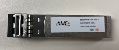 AMC Optic 25gbase-sr Sfp+ 850nm 300m Multi Mode 100m E25GSFPSR-AMC-100