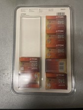 Lot of 7 TDK DVC 60 Mini DV Digital Video Cassette Tapes Superior Grade