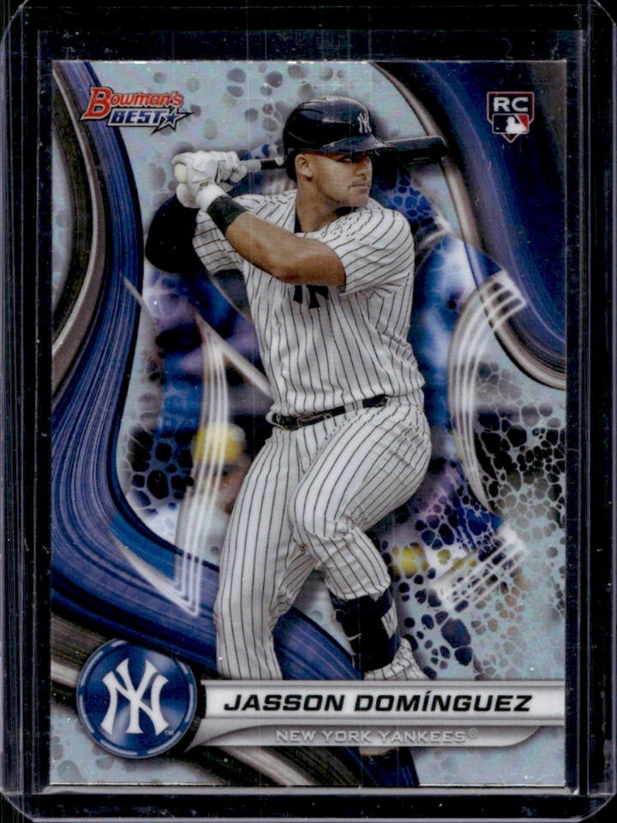 2024 Bowman's Best Jasson Dominguez RC Refractor Rookie #44 Yankees