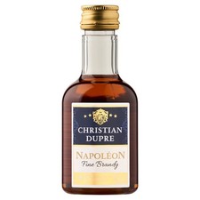 Christian Dupre Napol�on Fine Brandy 5cl Miniature Bottle Abv 36% Save Multi Buy