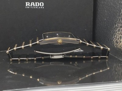 Rado Jubile Diamond Black Tungsten Gold Steel Titanium Watch