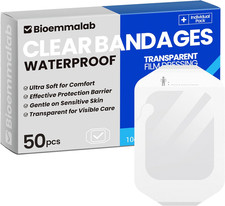 Large Waterproof Bandages Clear Dressings Tattoo Tape Sensitive Skin Wounds Care