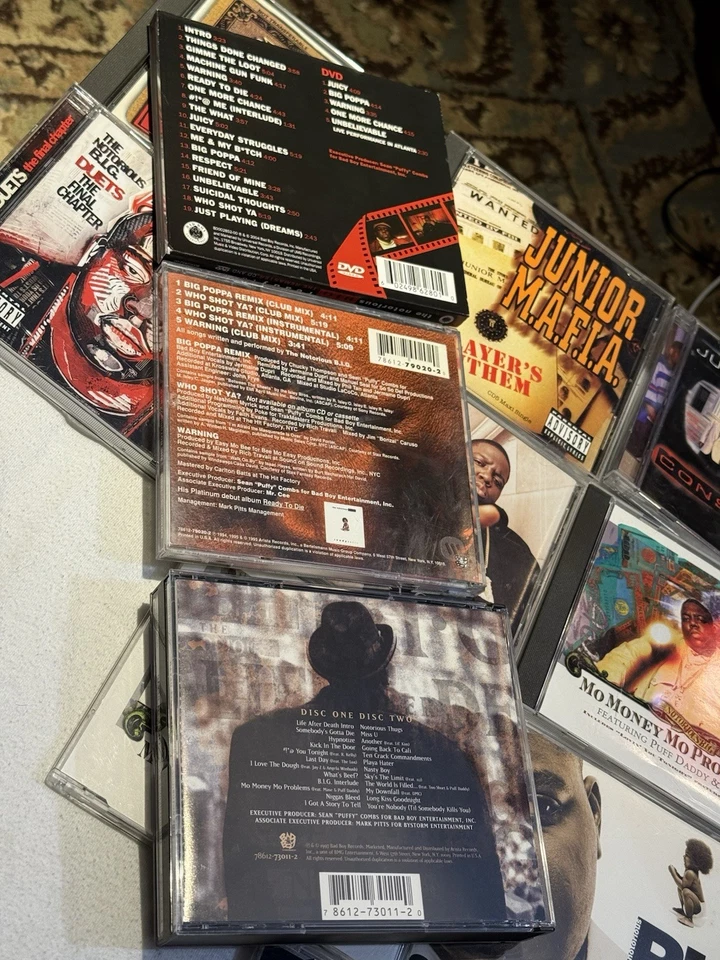 THE NOTORIOUS B.I.G. (12 Compact Disc Lot)/OOP/Rare/CD’s Used & Excellent!!!!!!! - Image 4 of 4