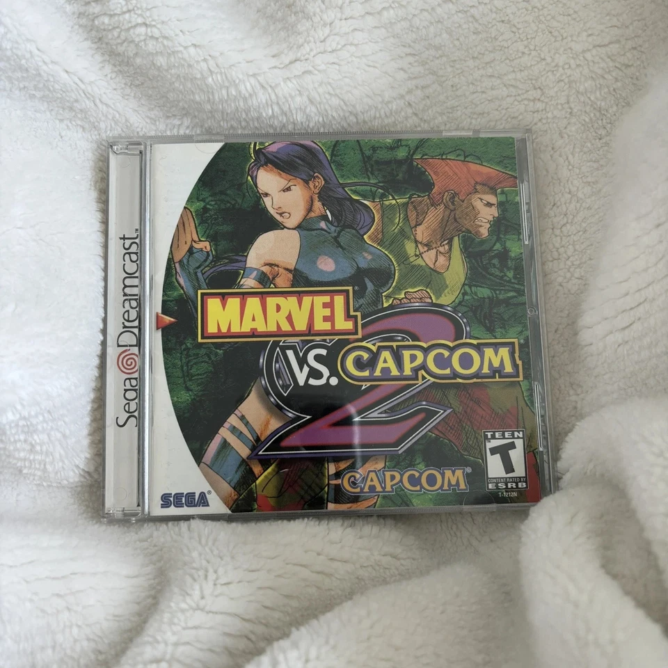 Marvel Vs Capcom 2 Sega Dreamcast 2000 VG Video Game - Used Vintage - Image 2 of 4